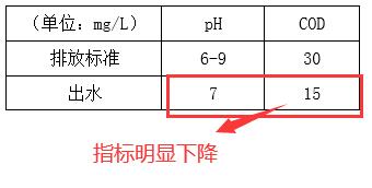 电泳废水处理后的效果