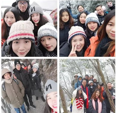 广东人看到雪