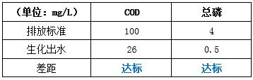 化工废水改造处理后的效果