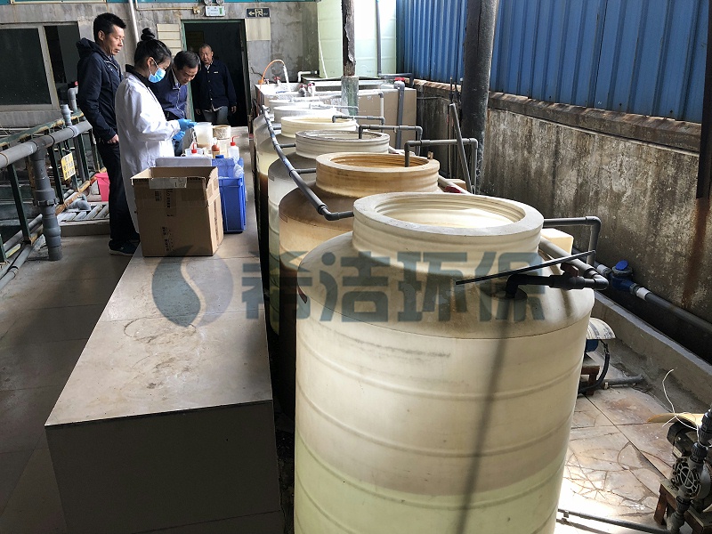 电子厂含氟废水处理方法