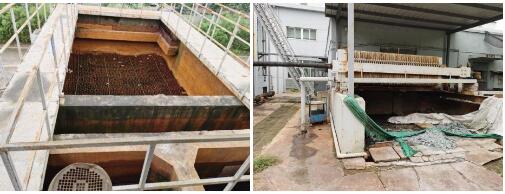重金属工业废处理改造前